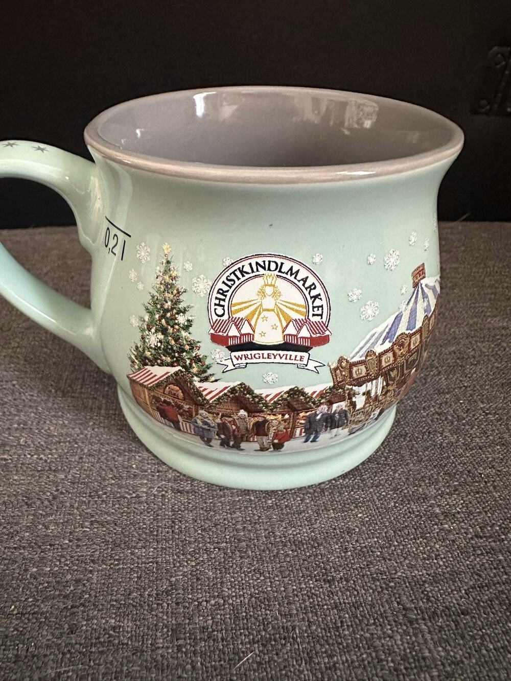 2023 Christkindlmarket Wrigleyville Christmas Mug 0.2L Chicago Holiday Market